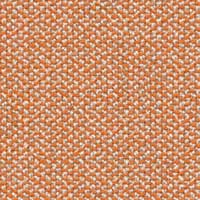 Stoff 4459-50 Orange-Weiß