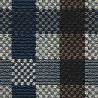 Stoff 4498-60 Grünblau-Schwarz-Creme-Beige gemustert