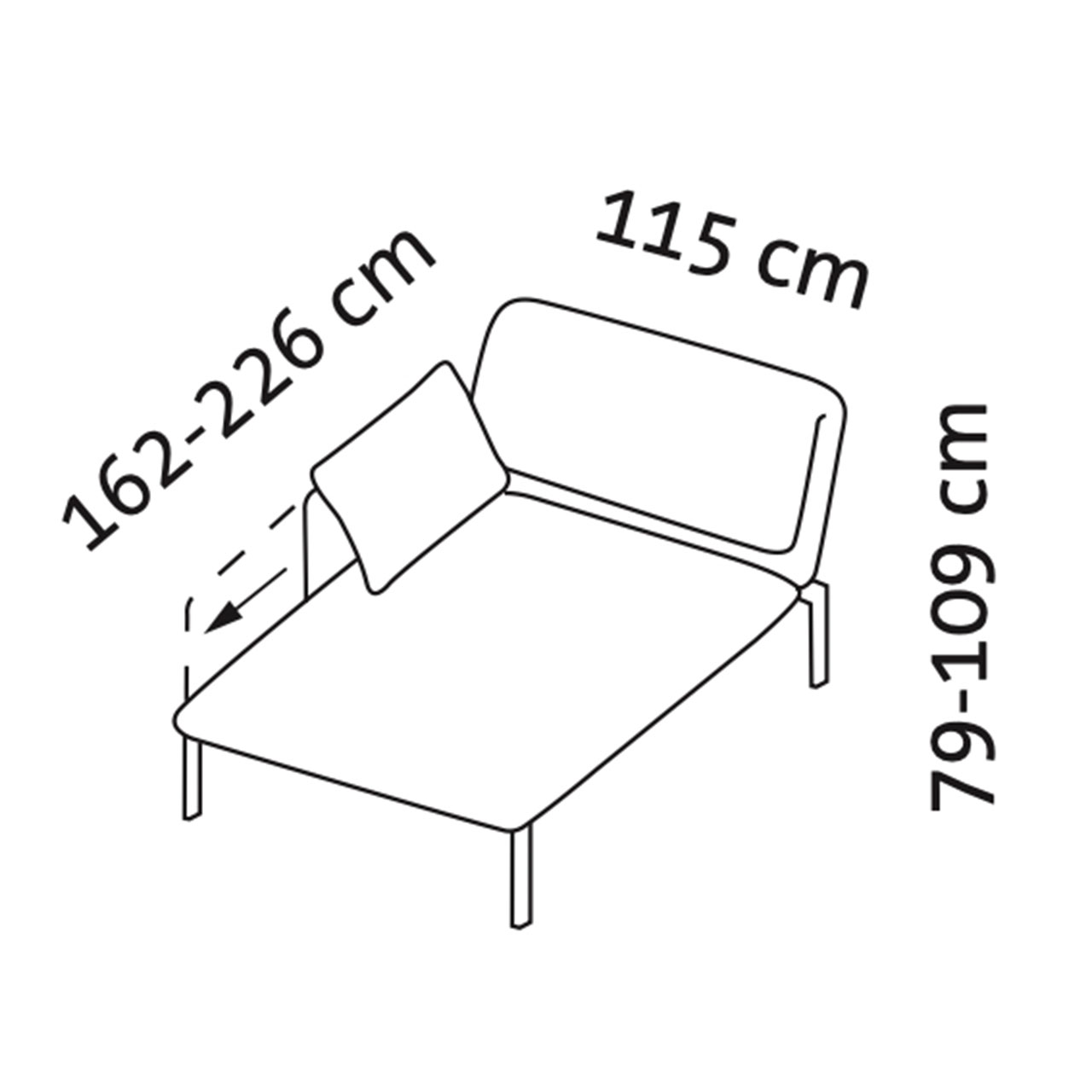 Maßzeichnung roro medium classic 74124