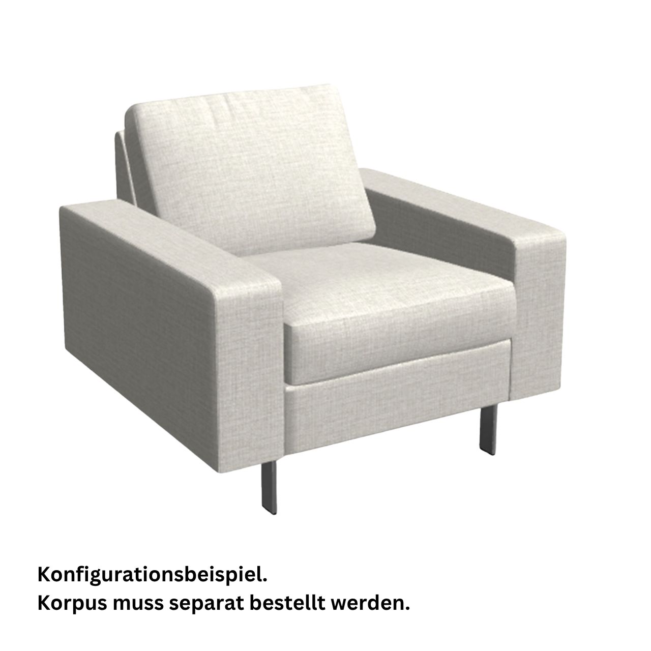 COR Conseta Armlehne 49030 hoch, Breite 16 cm