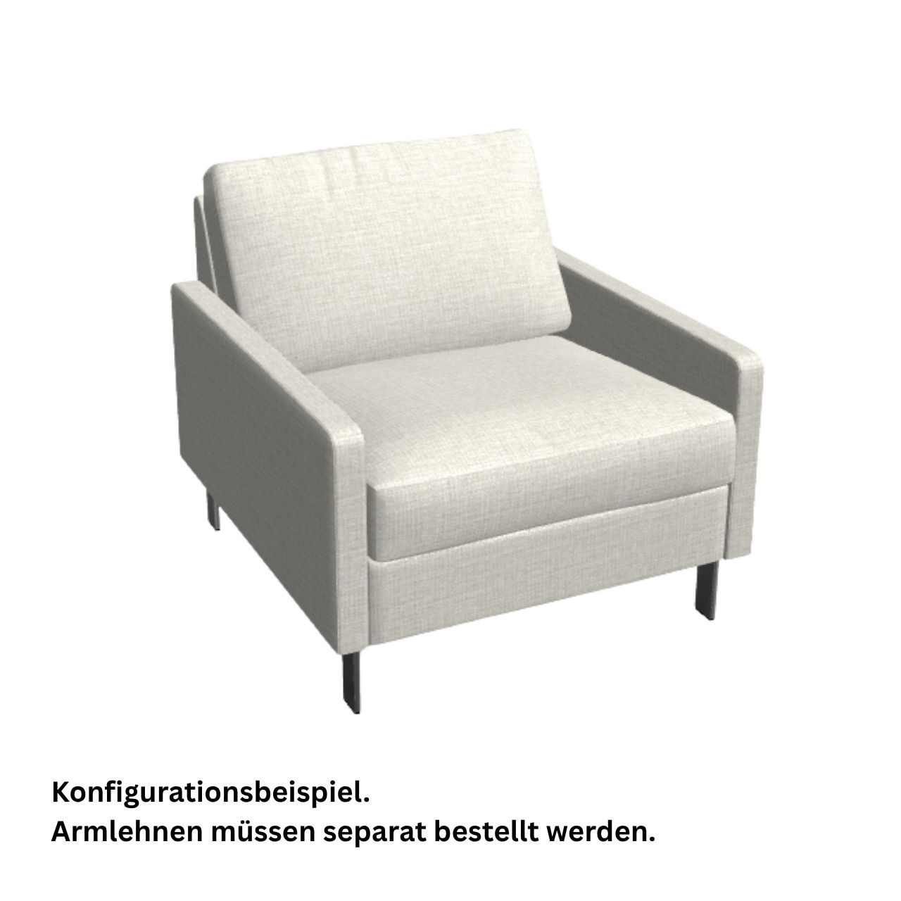 COR Conseta Sessel-Korpus 40170 Breite 70 cm