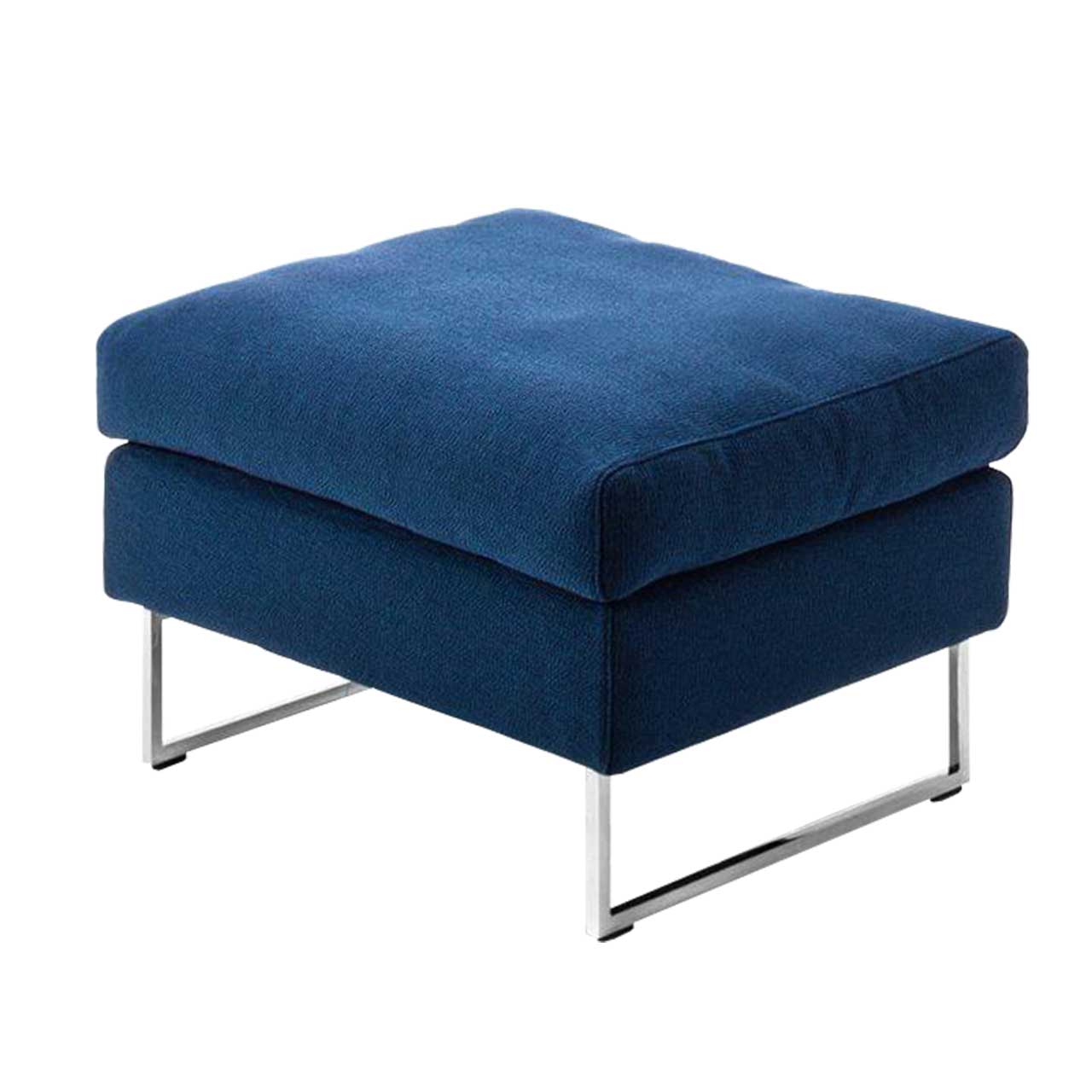 brühl embrace Hocker mit Metallkufen.