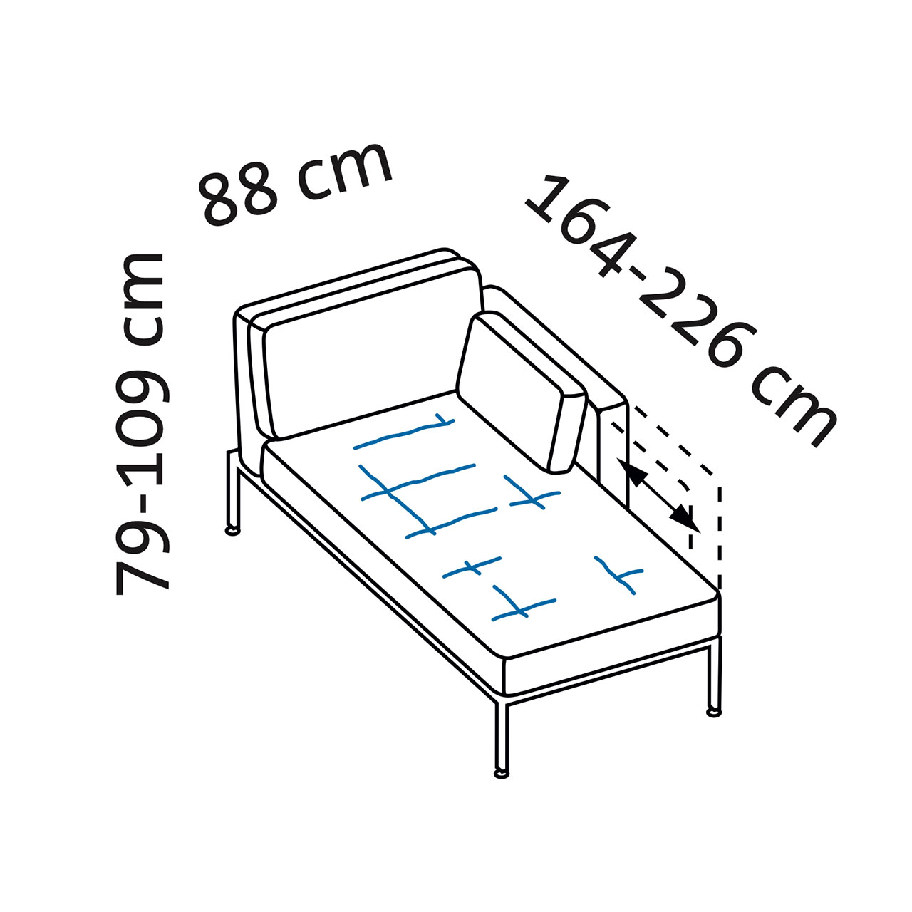 Maßzeichnung roro small soft 77023