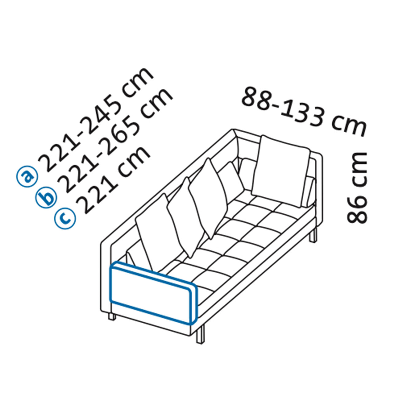 Maßzeichnung brühl amber 67748
