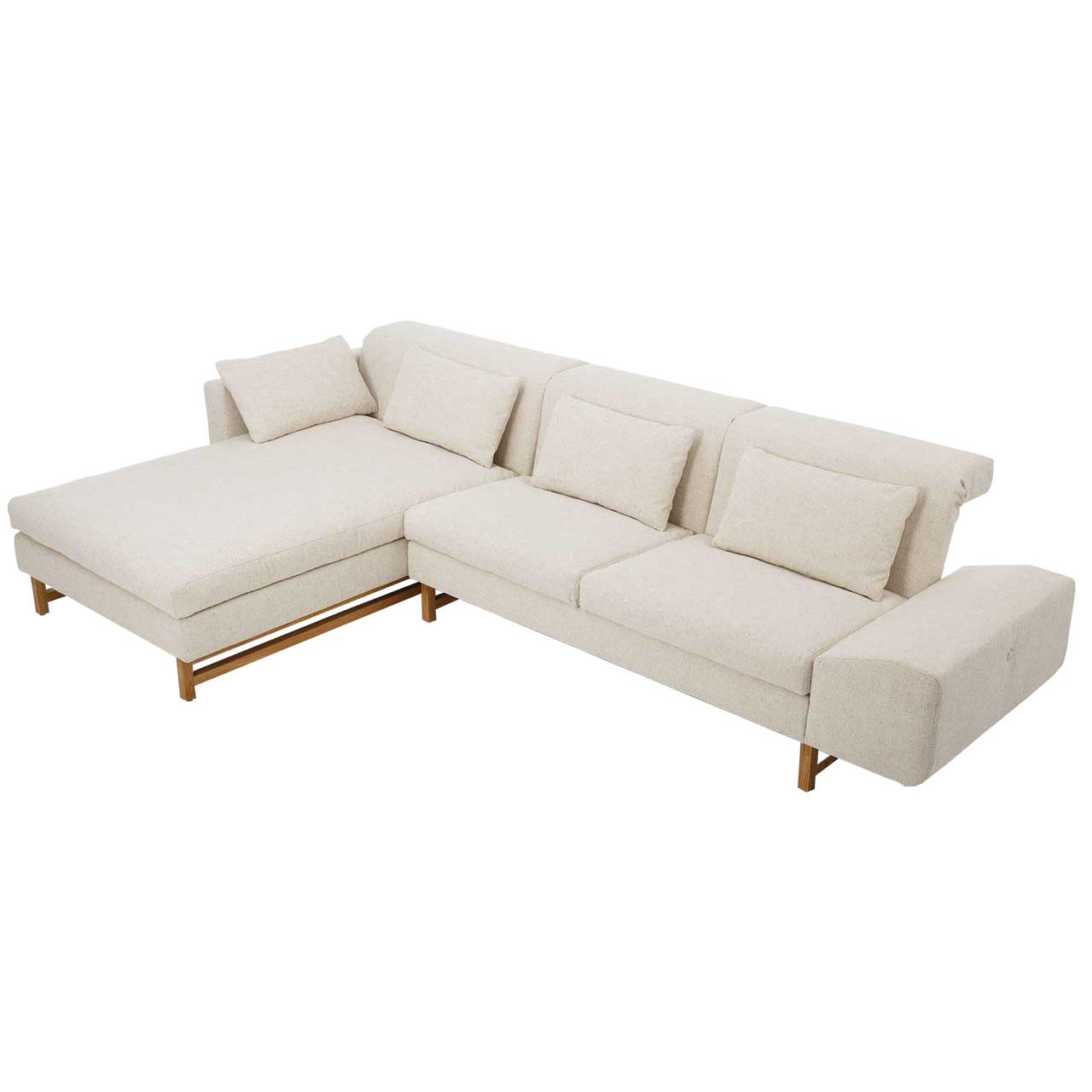 brühl embrace Garnitur aus Anstellsofa und Longchair.
