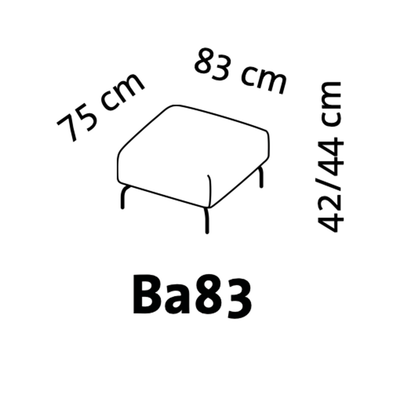 Maßzeichnung brühl magnolia Bank 73063