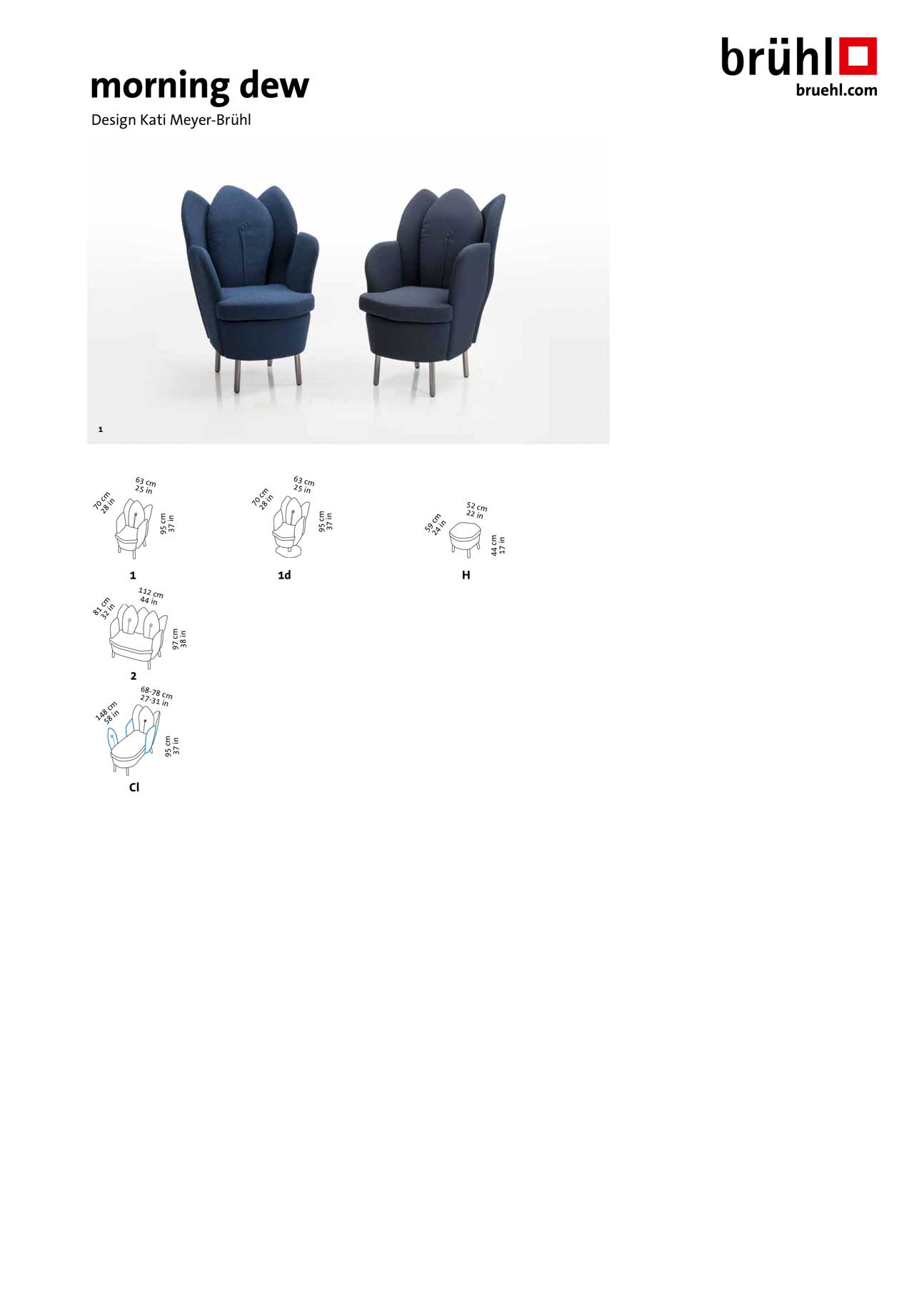 Maßblatt brühl morning dew