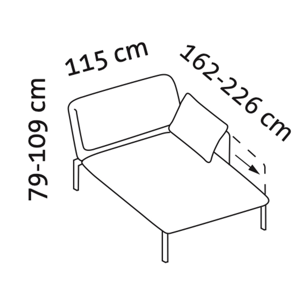 Maßzeichnung roro medium classic 74125