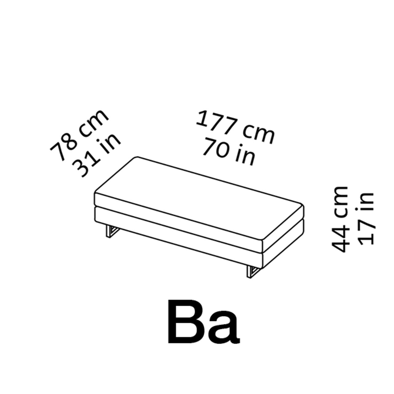 Maßzeichnung brühl embrace Bank