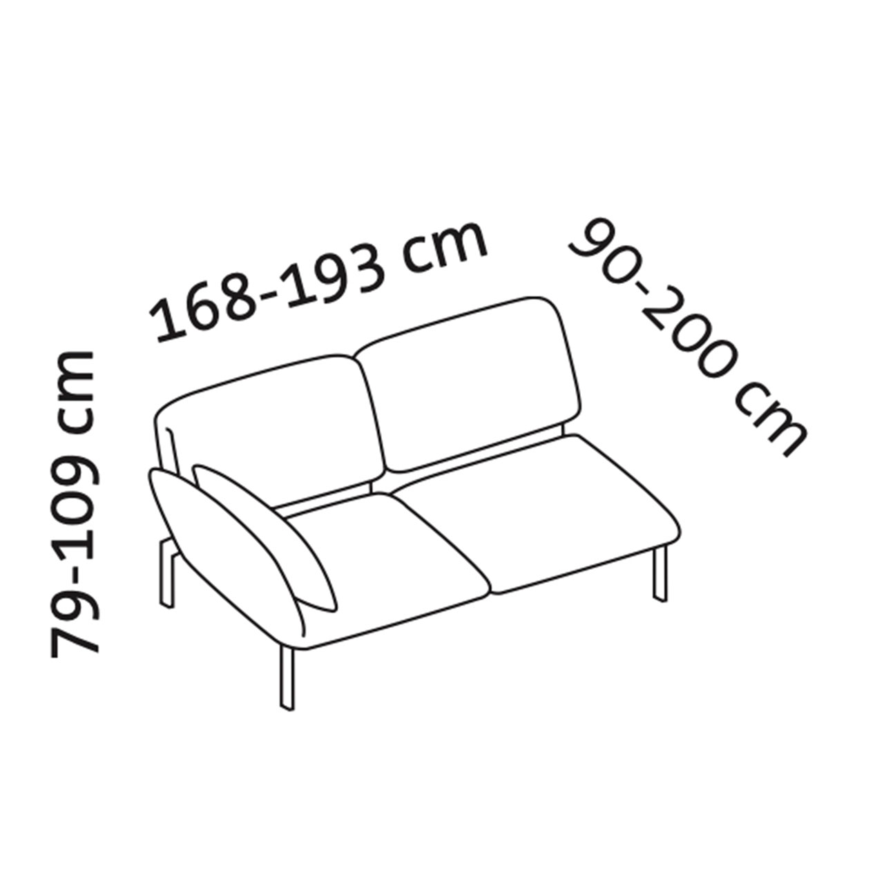Maßzeichnung roro medium classic 74106