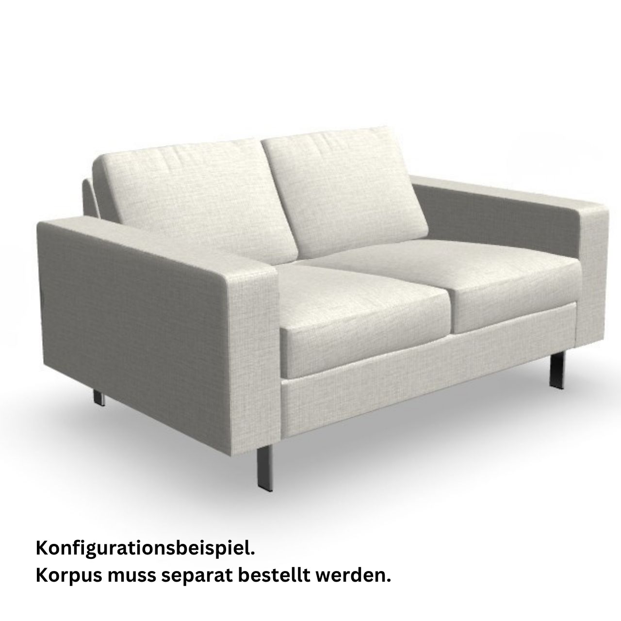 COR Conseta Armlehnen 97 cm Tiefe, 49940 und 49904 hoch, Breite 16 cm