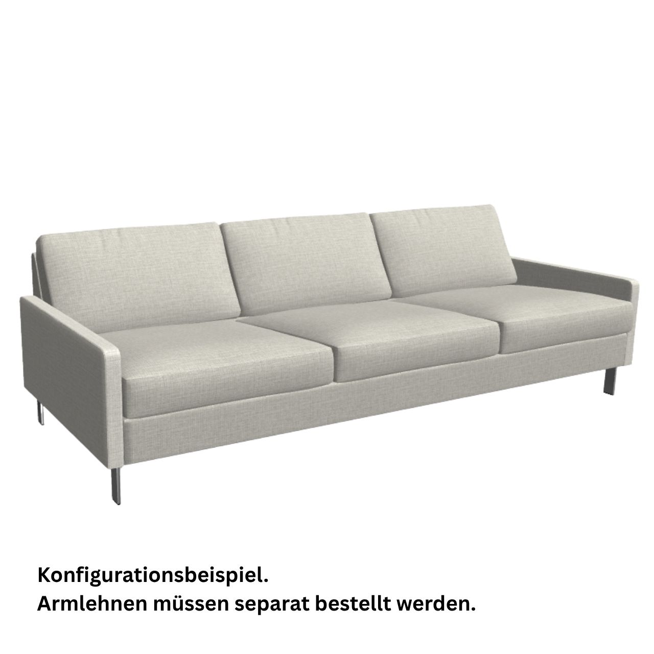 COR Conseta Sofa-Korpus 40389 Tiefe 97 cm, Breite 240 cm.