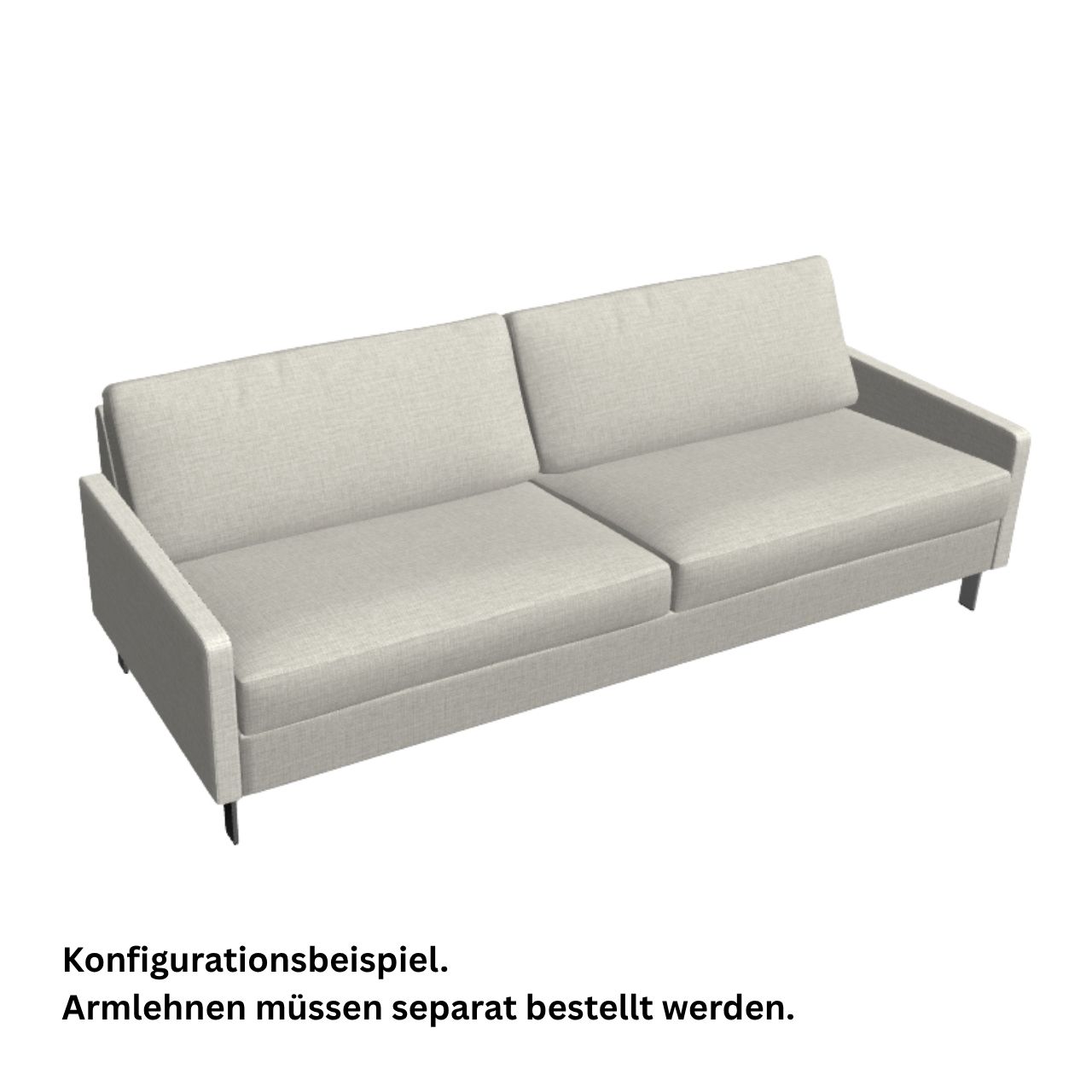 COR Conseta Sofa-Korpus 40210 Breite 210 cm.