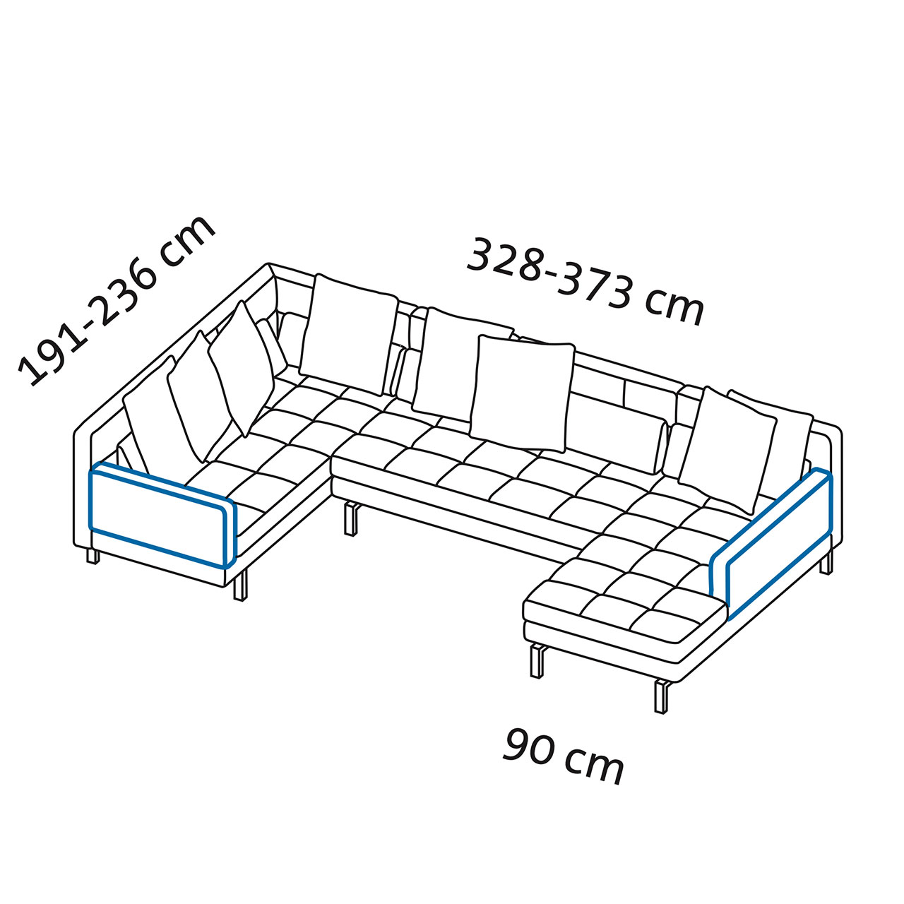 Maßzeichnung brühl amber 67746 + 67724 + 67733