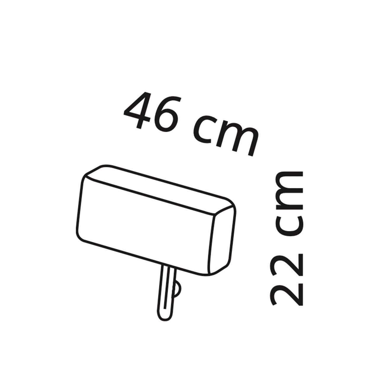 Maßzeichnung brühl lofoten lounge Kopfstütze 73484
