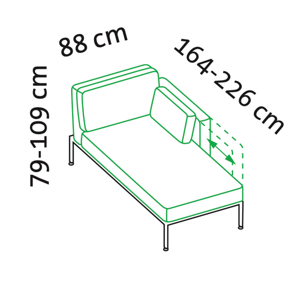 Maßzeichnung roro medium spring 73923