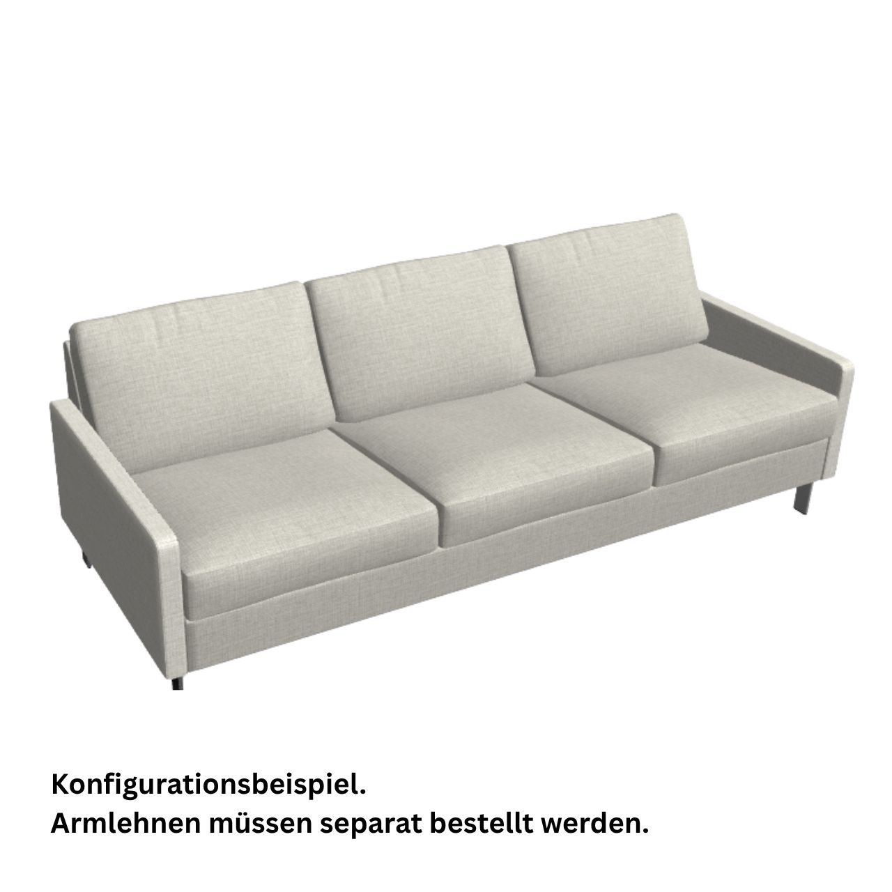 COR Conseta Sofa-Korpus 40370 Breite 210 cm.
