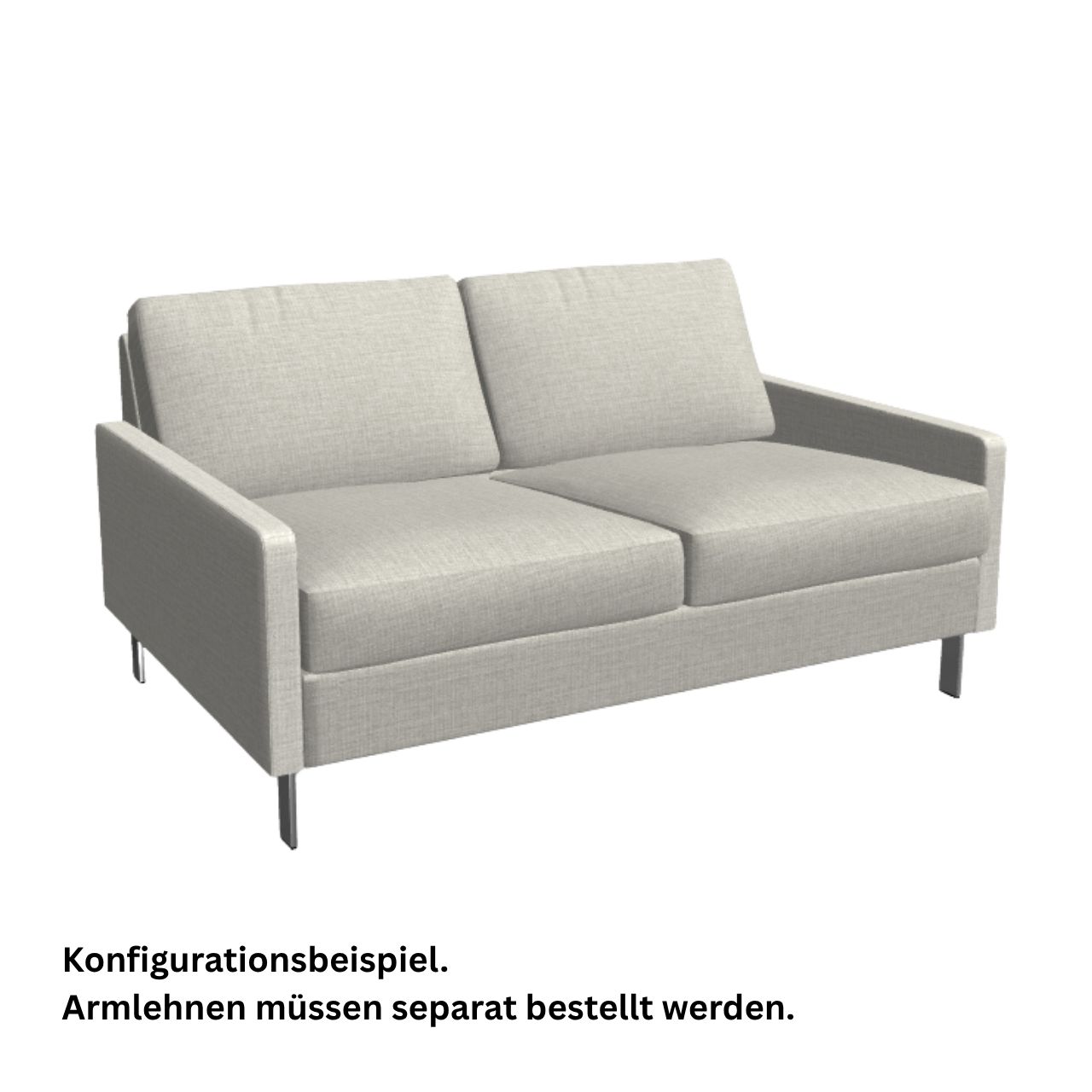 COR Conseta Sofa-Korpus 40279 Tiefe 97 cm, Breite 140 cm.