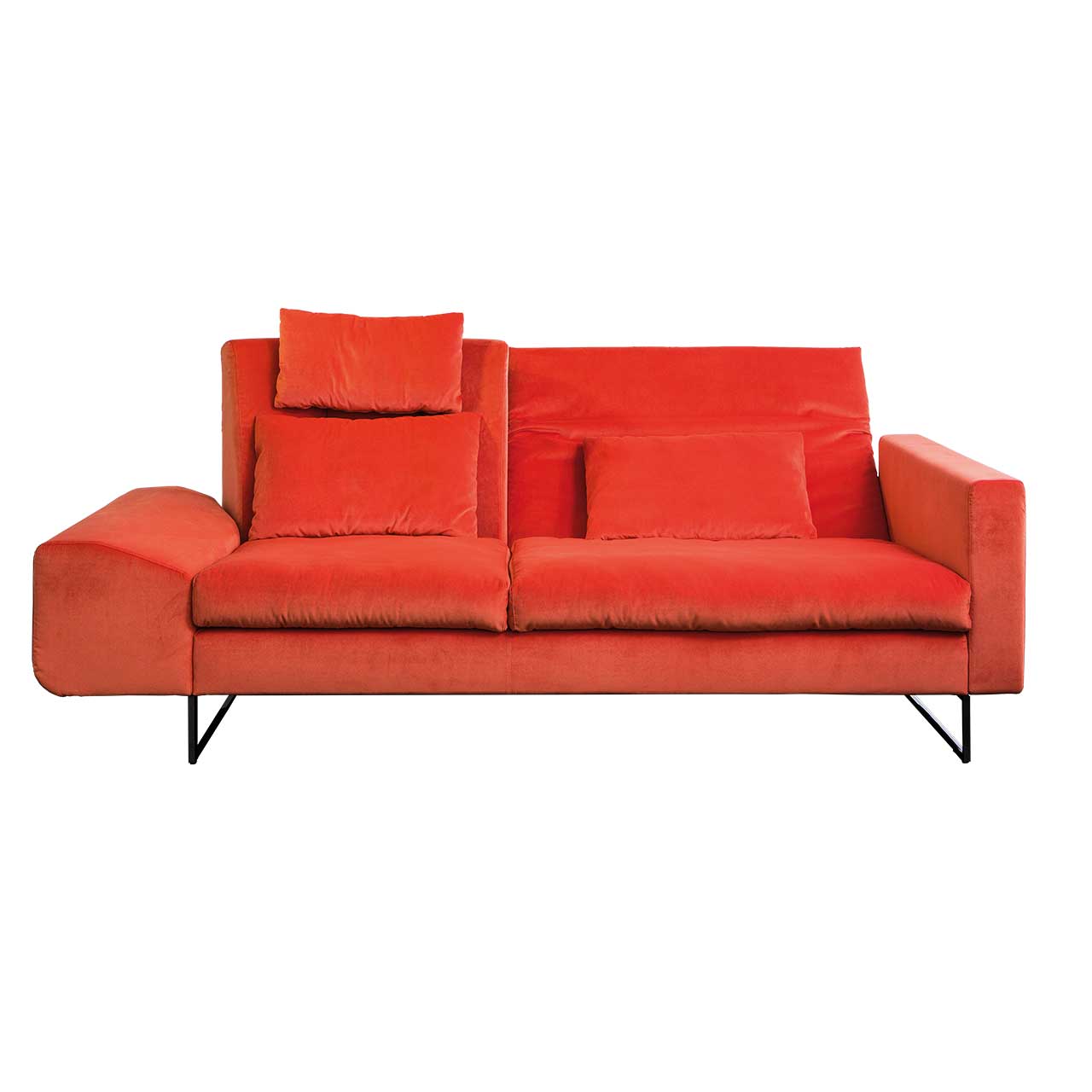 brühl embrace asymmetrisches Sofa.
