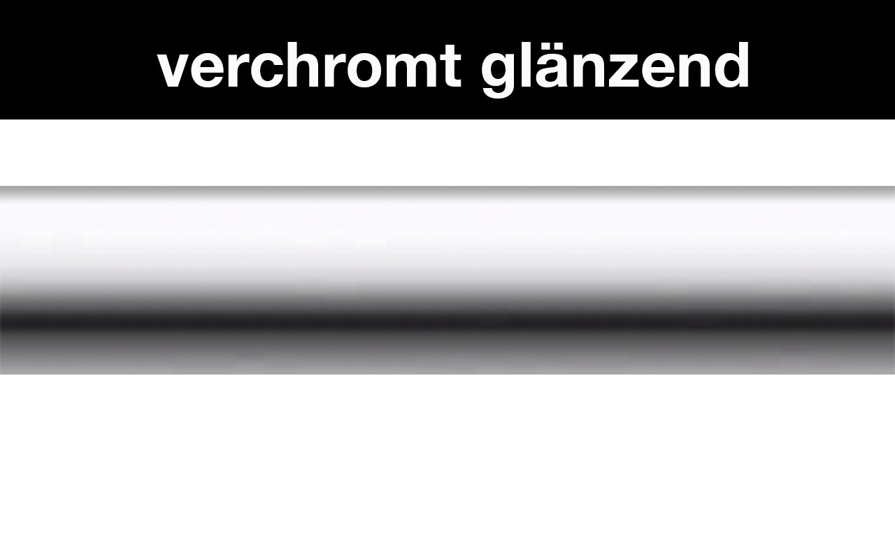 Beispielbild für Metall verchromt glänzend