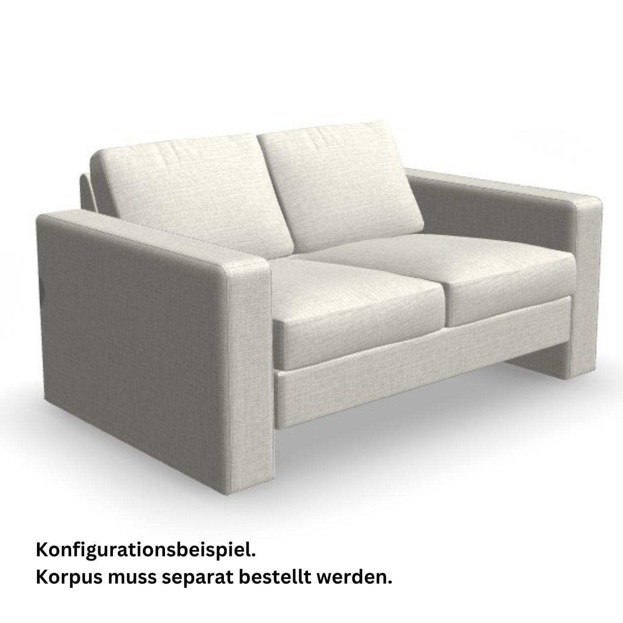 COR Conseta Wangenarmlehnen 97 cm Tiefe, 40970 und 40907 hoch, Breite 16 cm