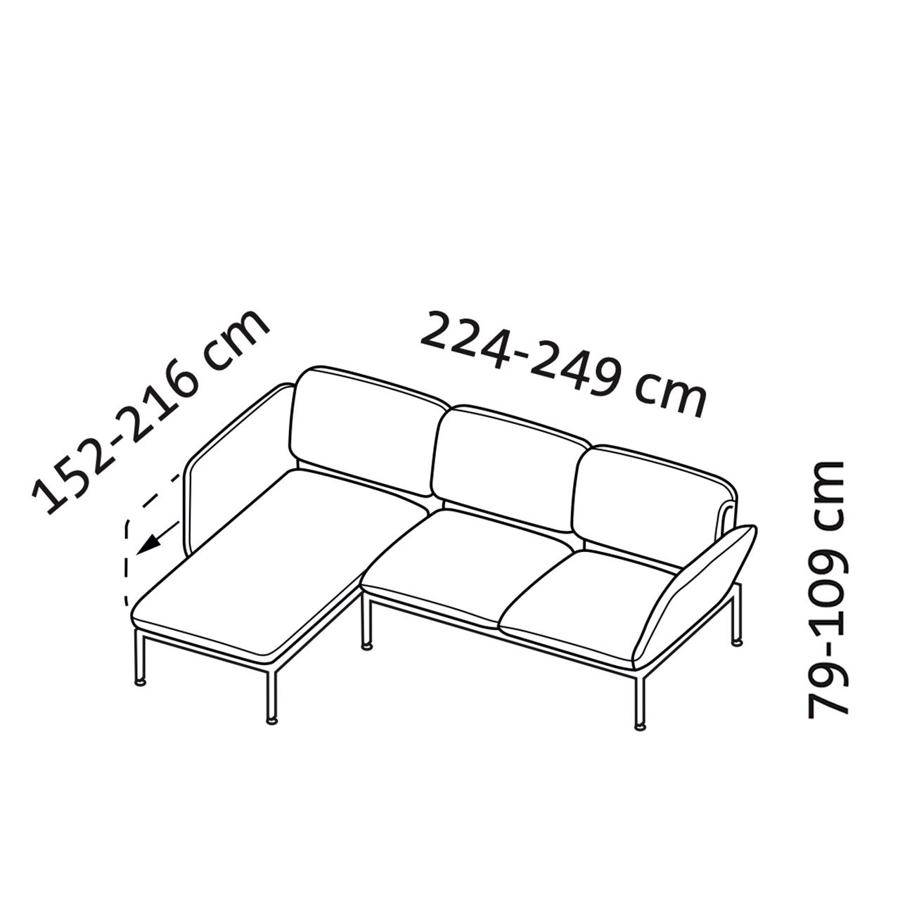 Maßzeichnung roro small classic 74276-74207