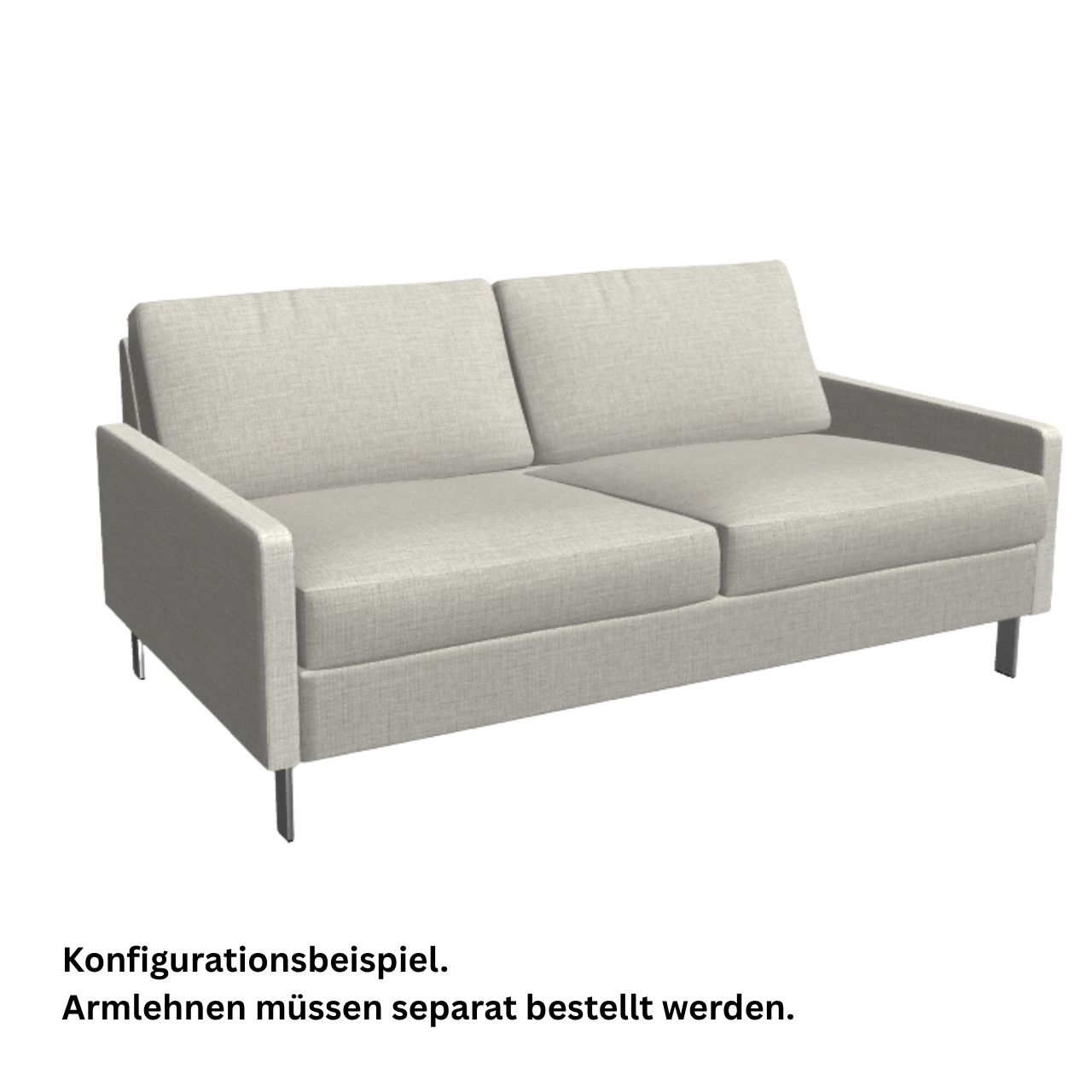 COR Conseta Sofa-Korpus 40289 Tiefe 97 cm, Breite 160 cm.