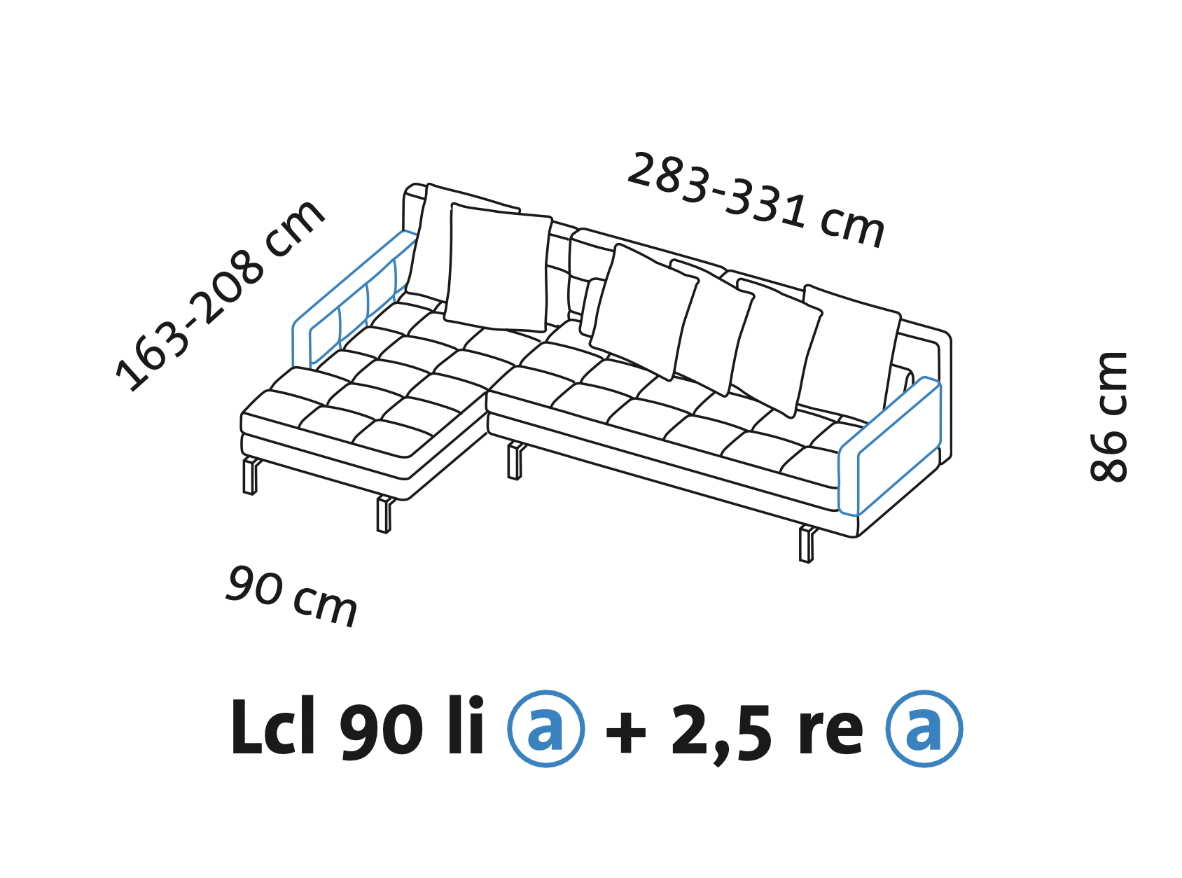 Maßzeichnung brühl amber 67832 + 67827