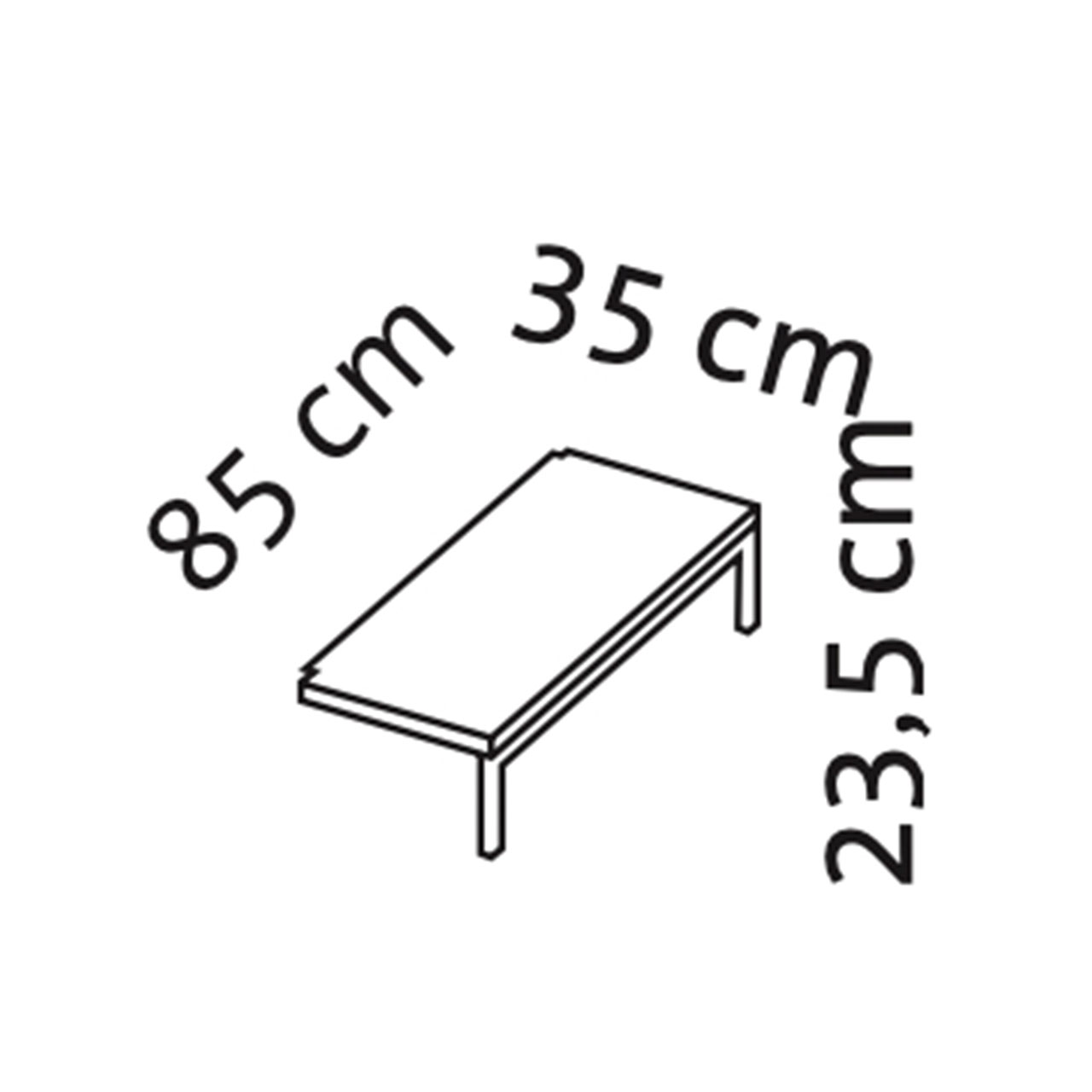 Maßzeichnung roro medium classic 74198