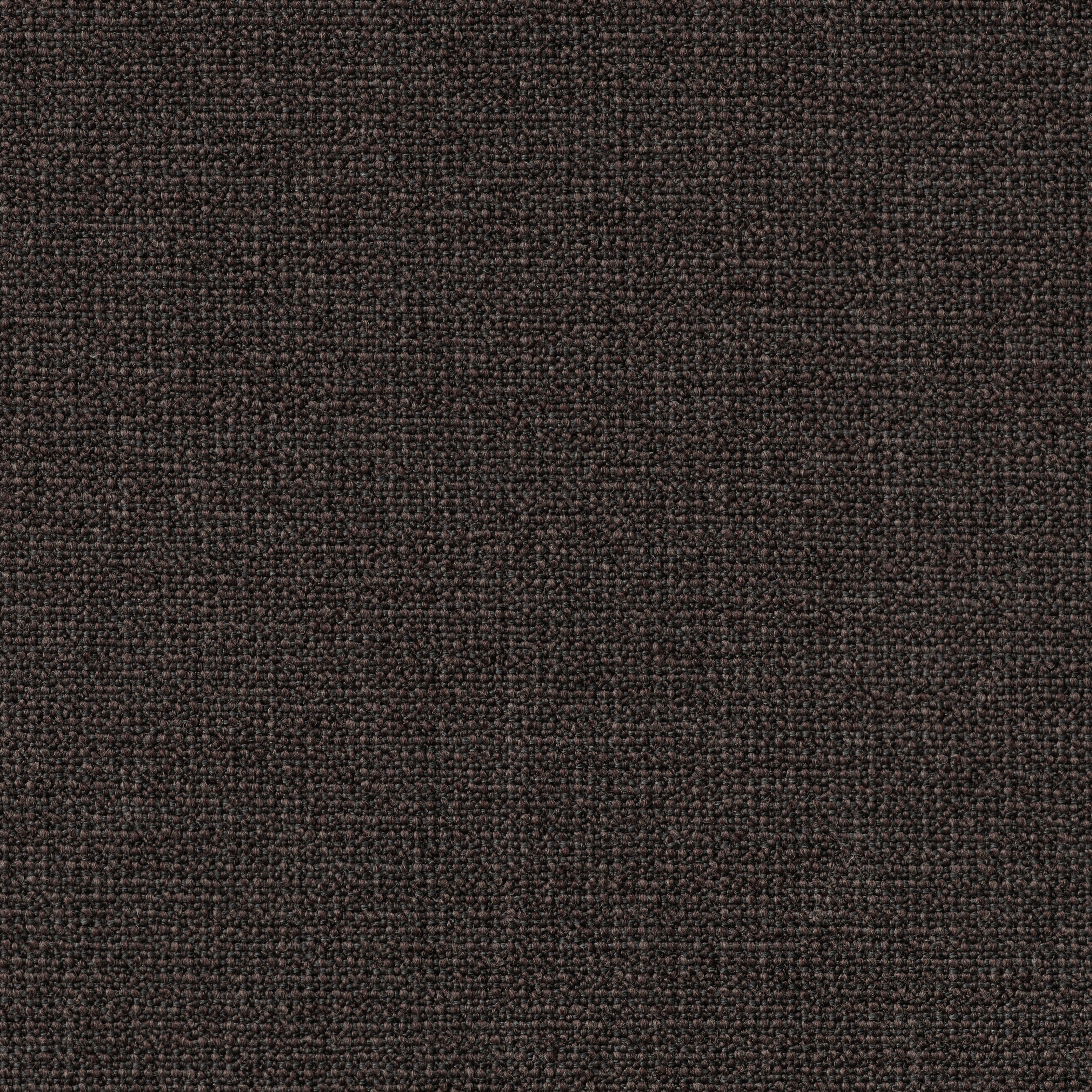 Dicht gewebter dunkelbrauner Stoff