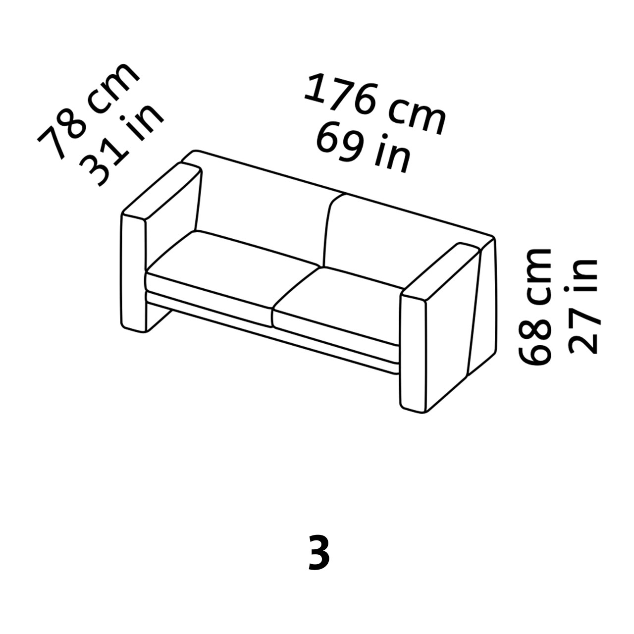Maßzeichnung brühl visavis 21610