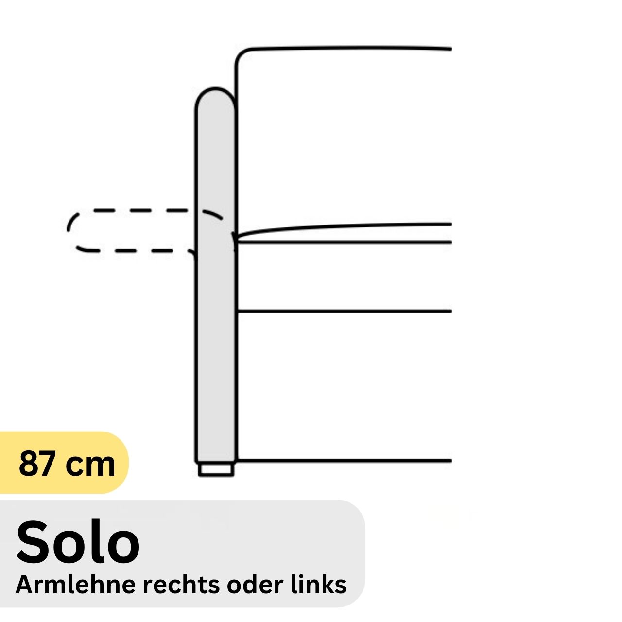 COR Conseta: Skizze Armlehne 64070