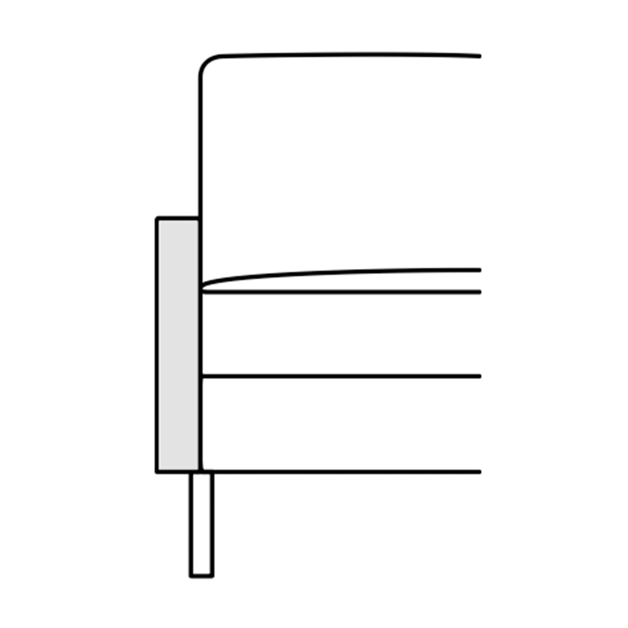 COR Conseta: Skizze Armlehne 44030