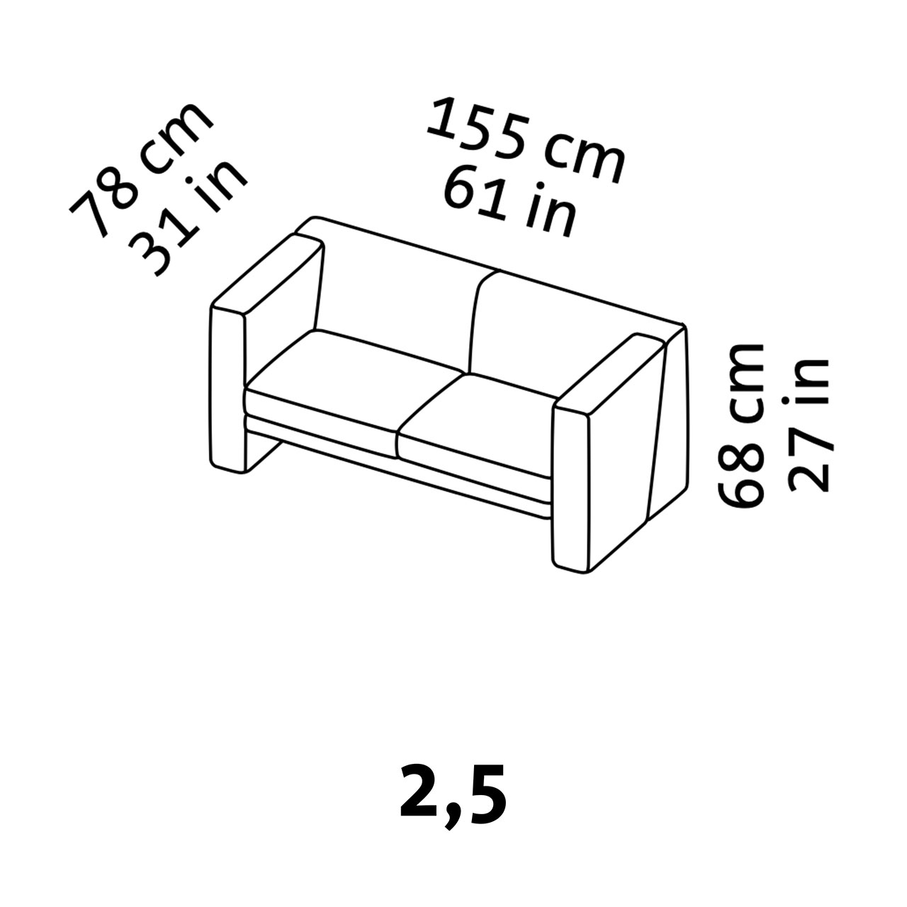 Maßzeichnung brühl visavis 21609