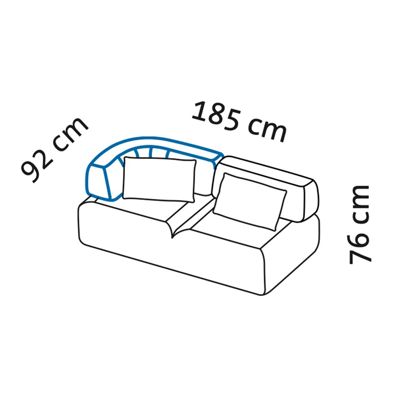 Maßzeichnung für das all together Openend 73623.