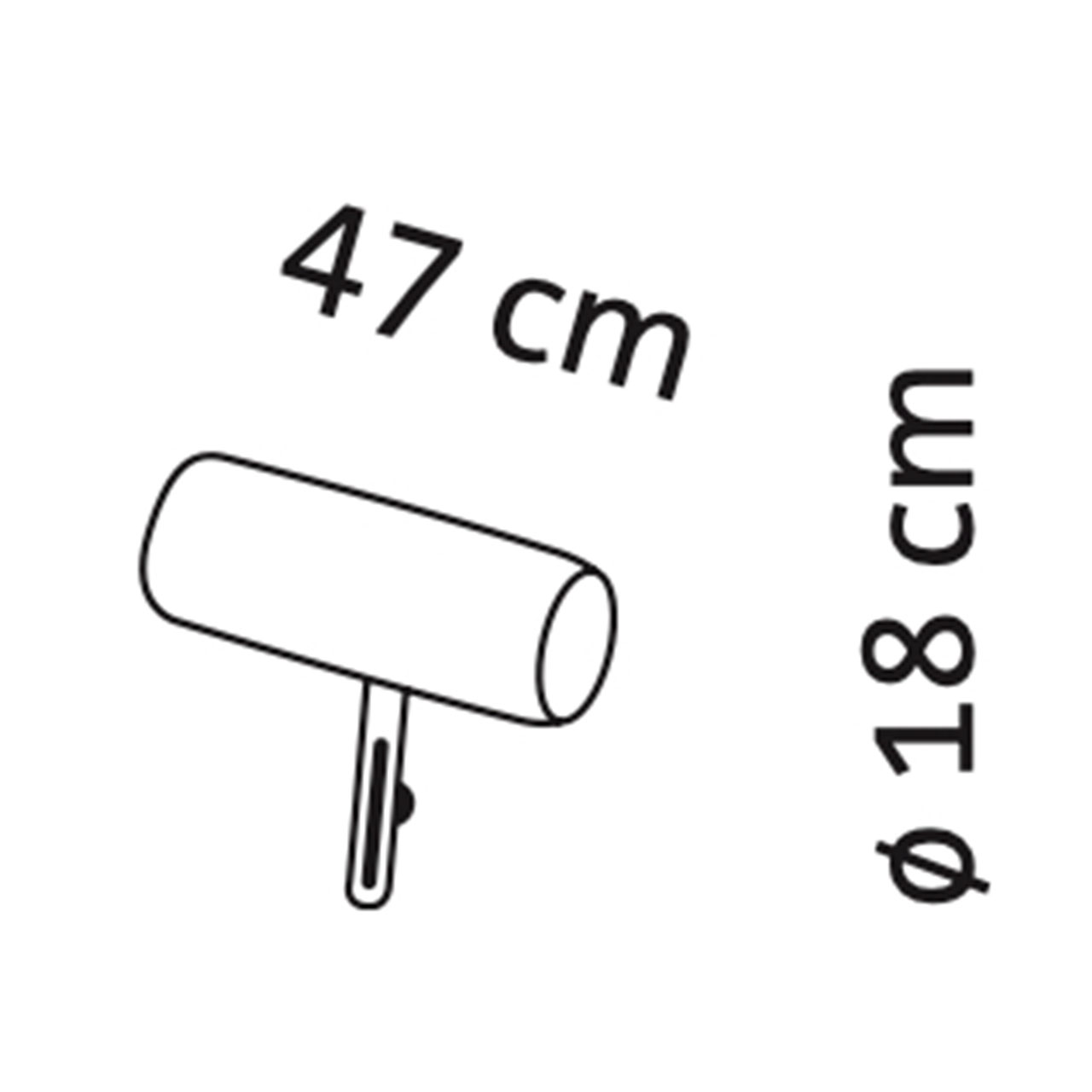 Maßzeichnung brühl four-two Kopfstütze für soft und compact 
