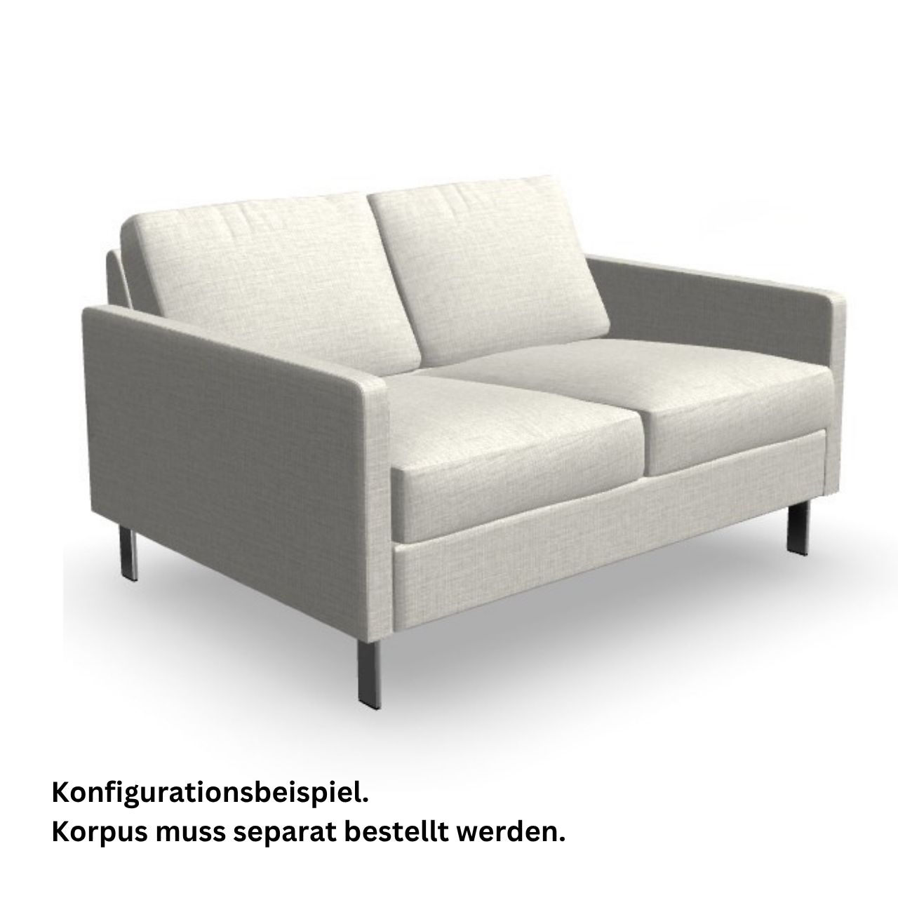 COR Conseta Armlehnen 97 cm Tiefe, 44950 und 44905 hoch, Breite 6 cm