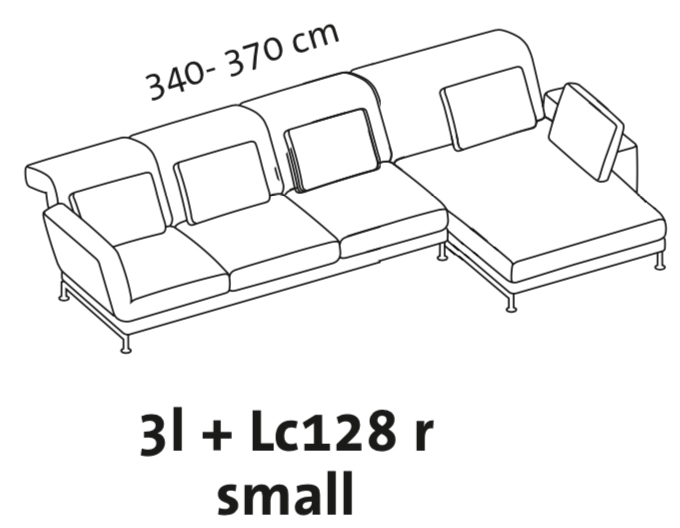 Maßzeichnung brühl moule small Garnitur