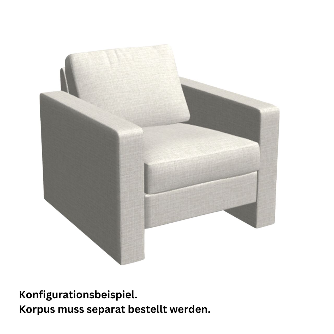 COR Conseta Armlehne 40050 hoch, Breite 12 cm