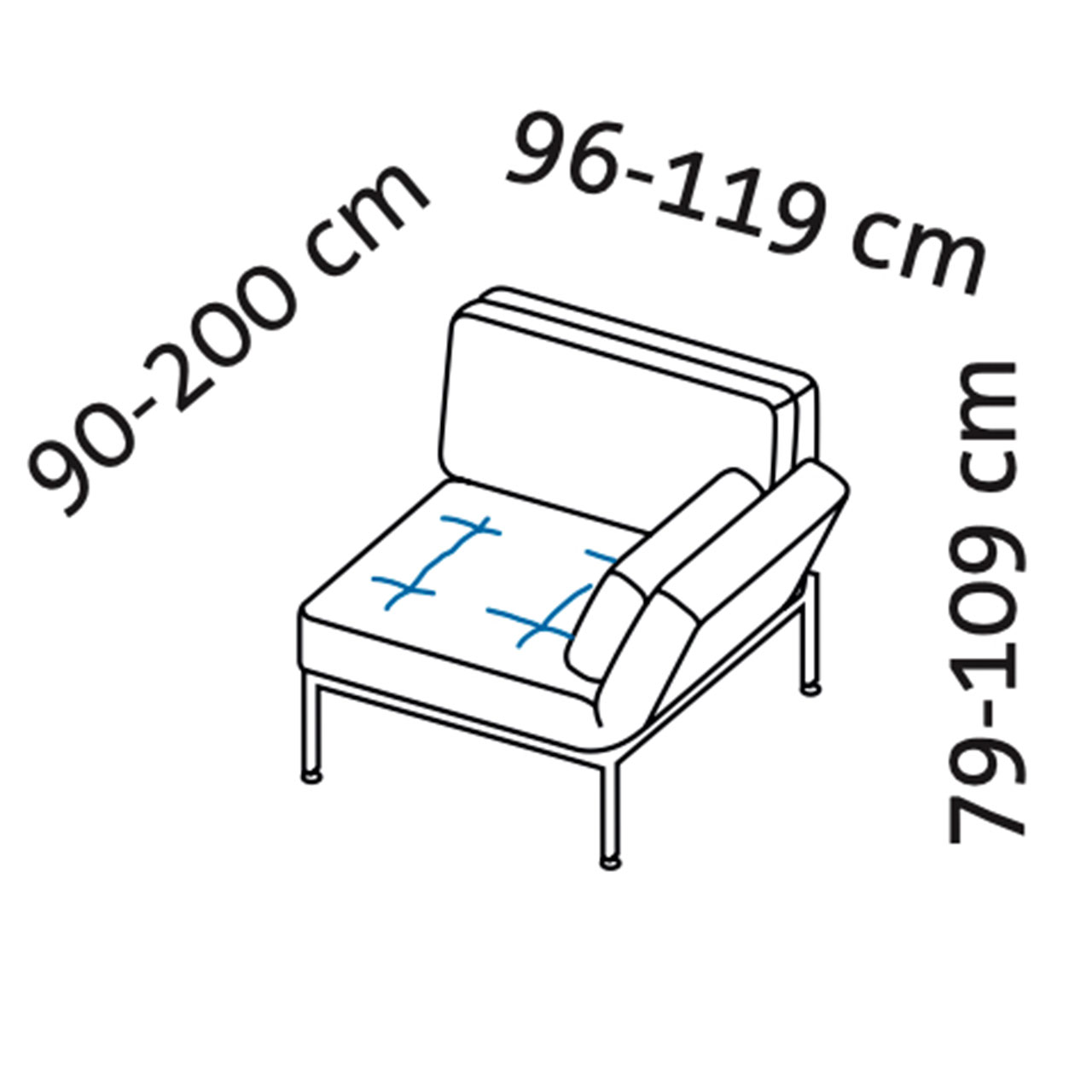 Maßzeichnung roro medium soft 74015