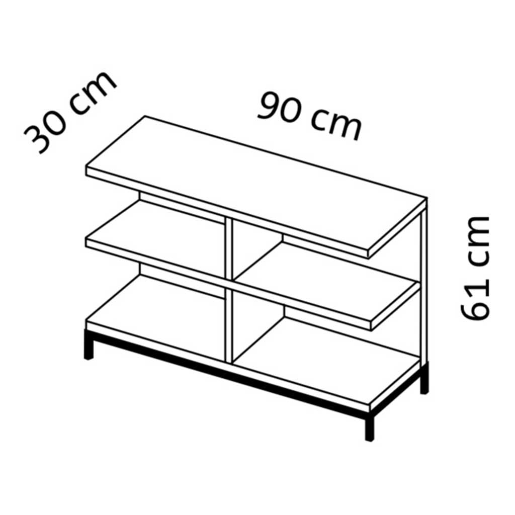 Maßzeichnung brühl easy pieces Regal