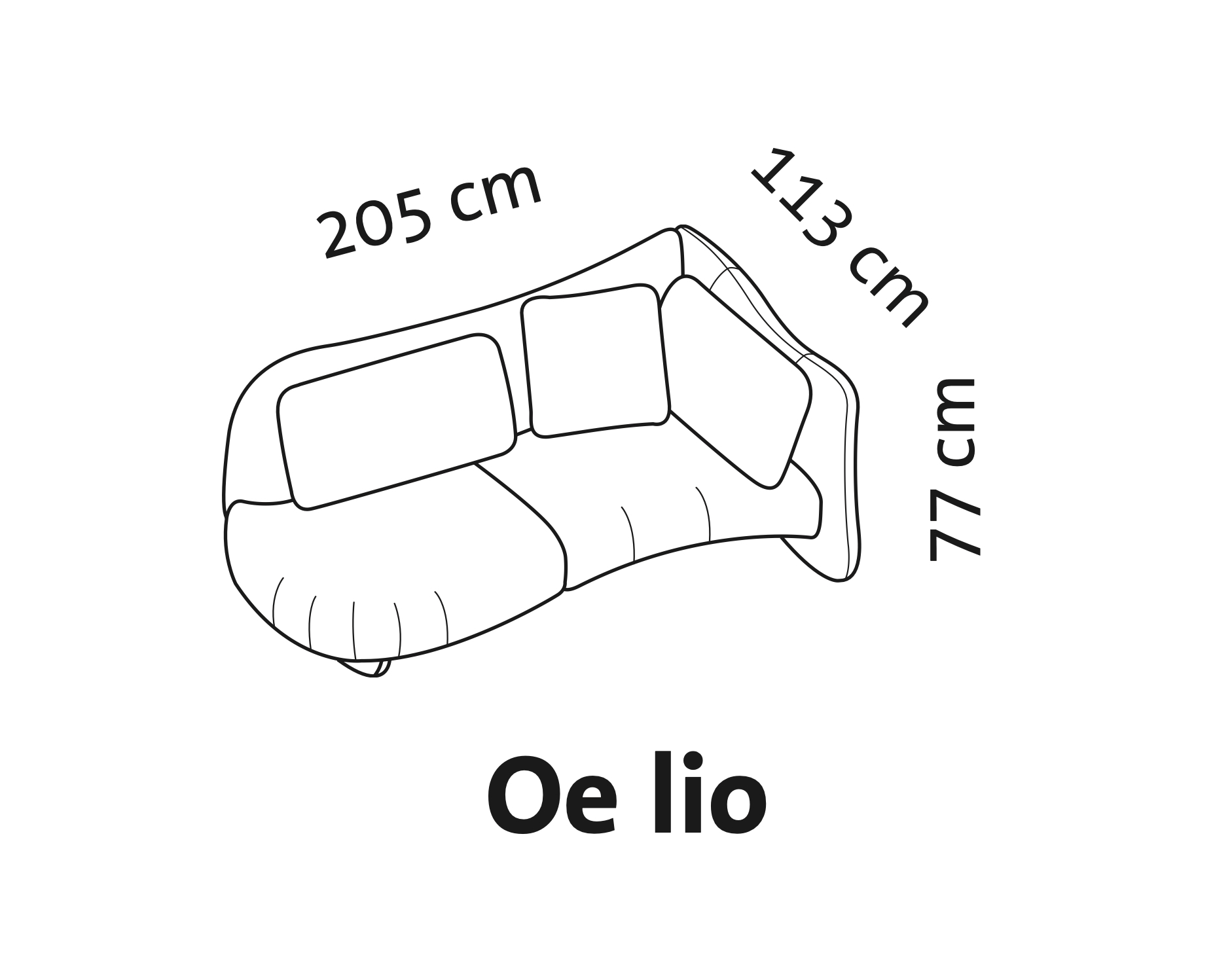 Maßzeichnung brühl bongo bay lounge Openend