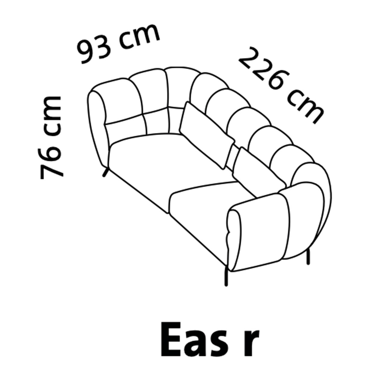 Maßzeichnung brühl magnolia Eckanbausofa 73029
