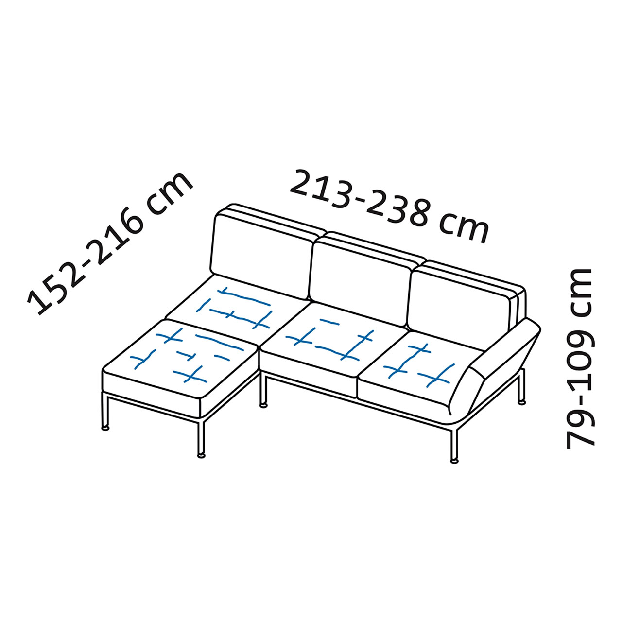 Maßzeichnung roro small soft 77020-77007