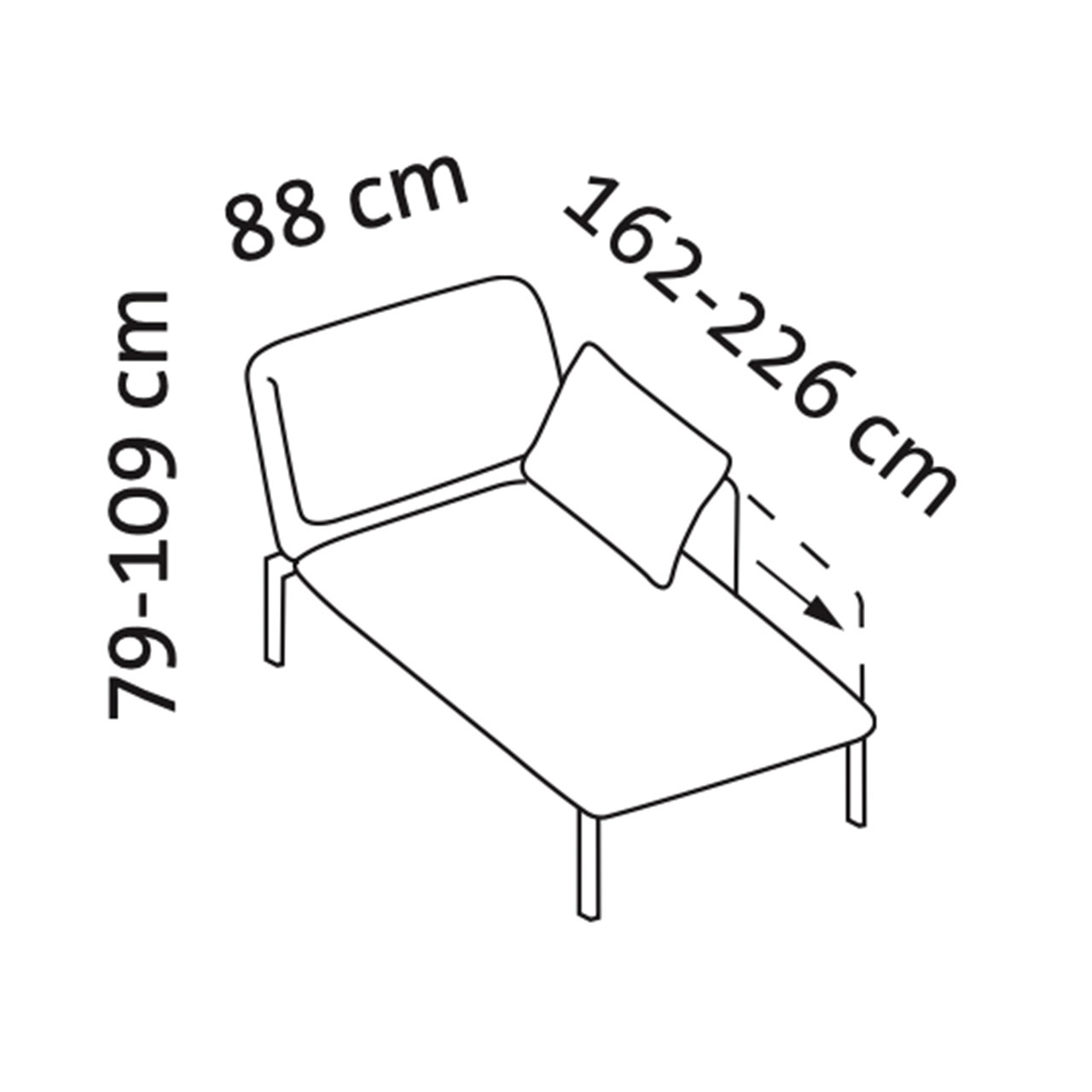Maßzeichnung roro medium classic 74123
