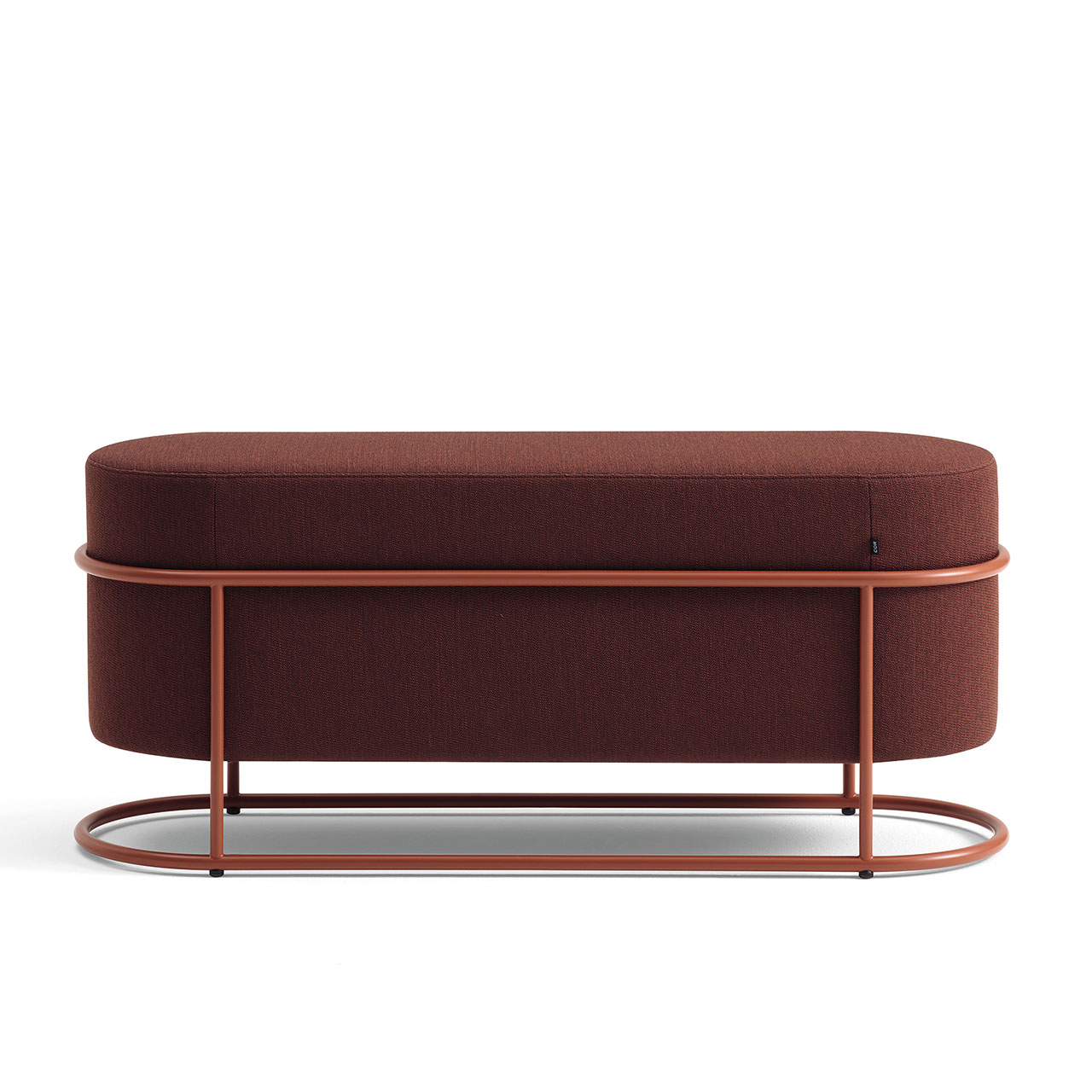 Gleiche Bank frontal fotografiert.