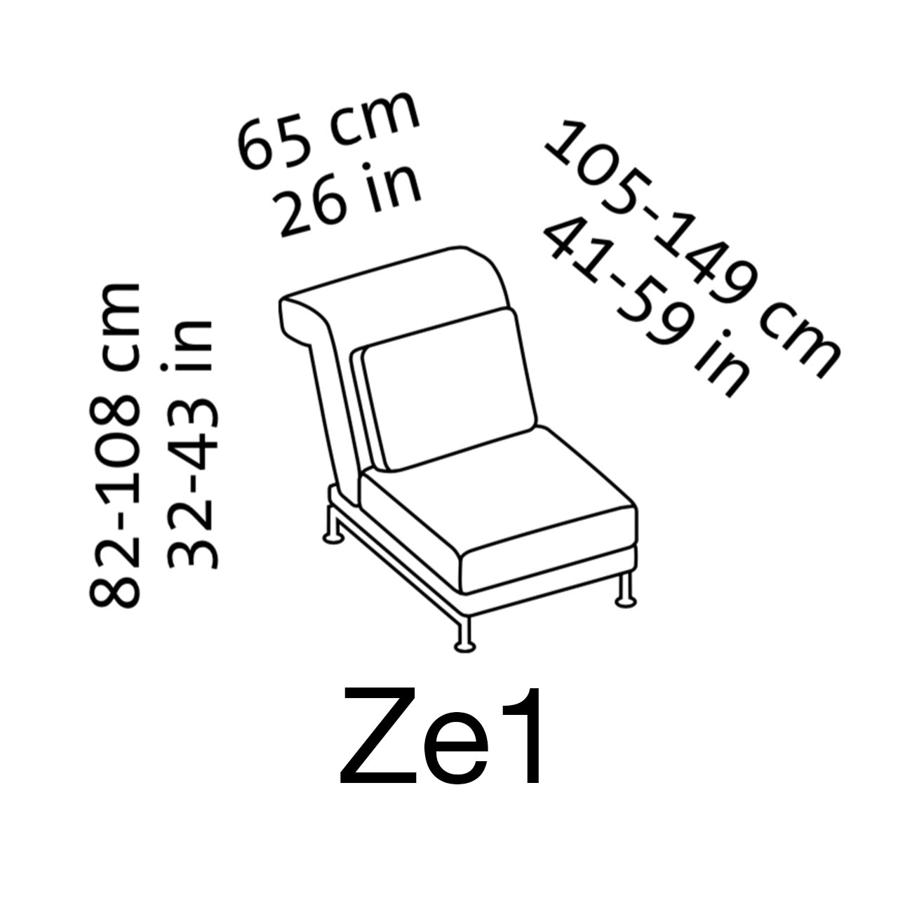 Maßzeichnung brühl moule small Zwischenelement
