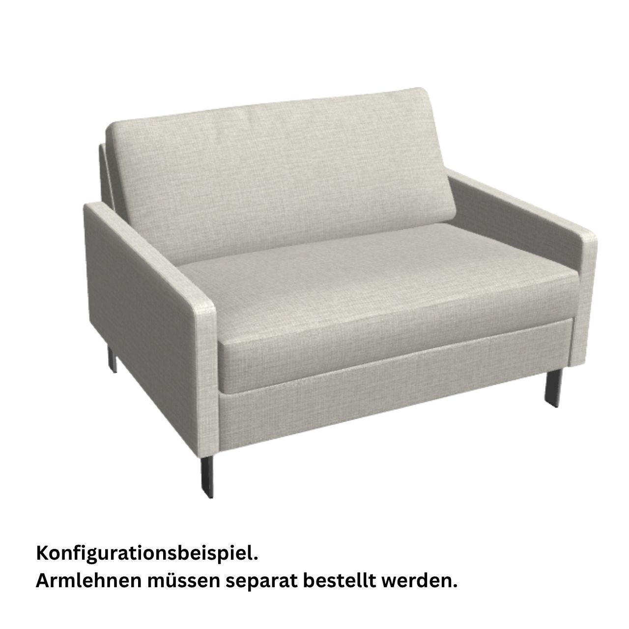 COR Conseta Sessel-Korpus 40105 Breite 105 cm