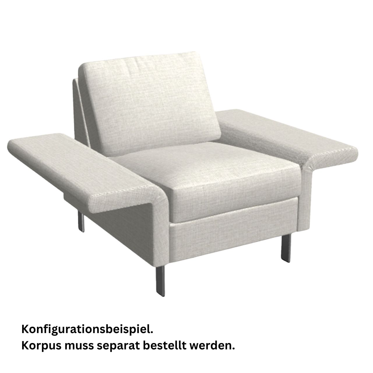 COR Conseta Armlehne 44070 hoch, klappbar