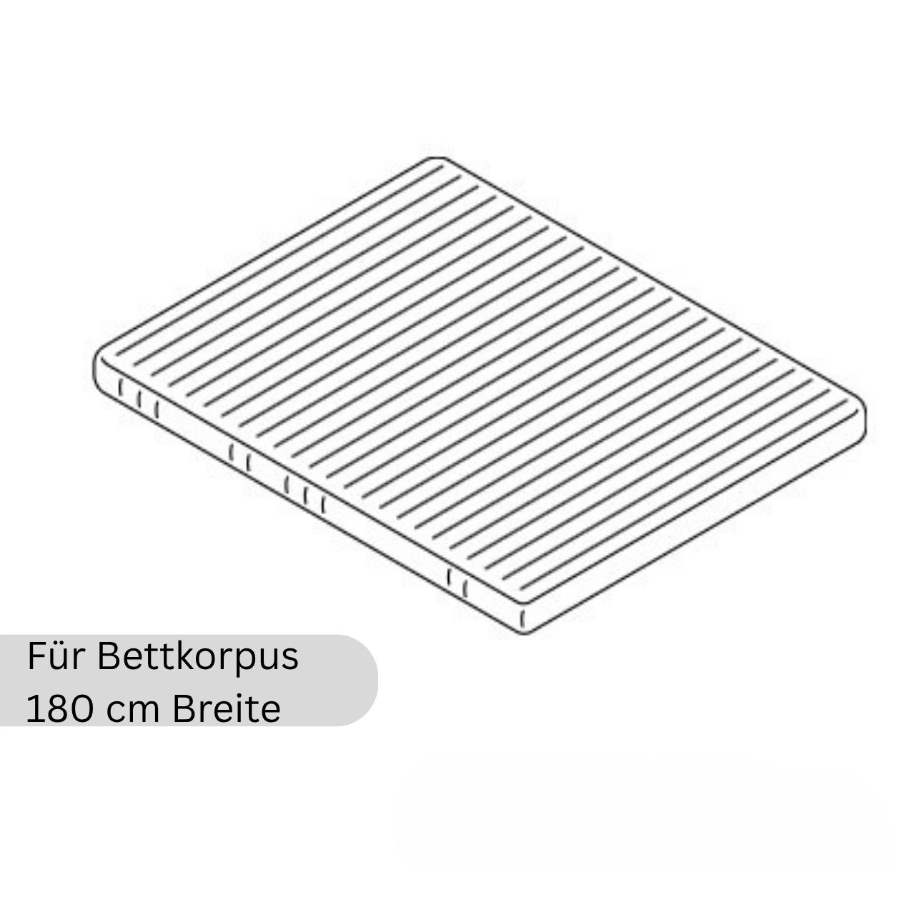 COR Conseta Skizze: Matratzenauflage 6280